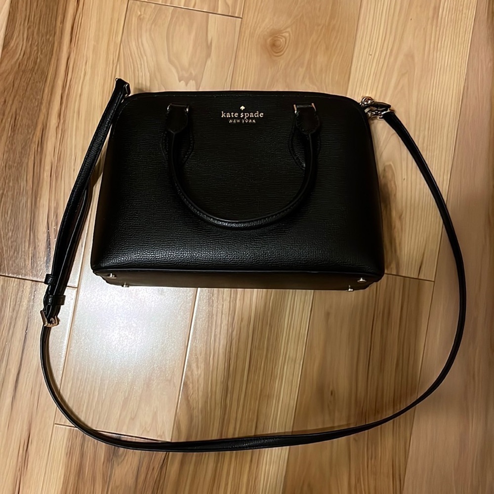 Kate Spade Small Darcy Satchel in Black